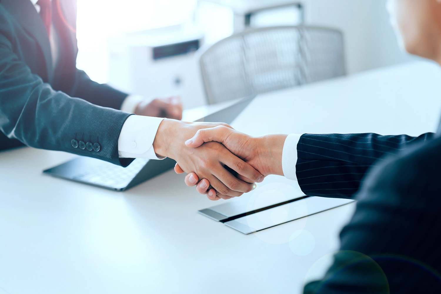 金融機関との調整、面談をサポート